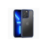 PSR aksesuar Mavi Zore İnoks Kılıf-Mavi iPhone 13 Pro ile uyumlu