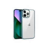 PSR aksesuar Mavi Zore Pixel Kılıf-Mavi iPhone 14 Pro Max ile uyumlu