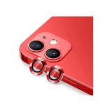 PSR aksesuar Metal Çerçeveli (kırmızı) Kamera Koruma Lensi Iphone 12 ile uyumlu