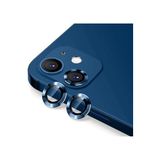 PSR aksesuar Metal Çerçeveli (lacivert) Kamera Koruma Lensi Iphone 12 Mini ile uyumlu