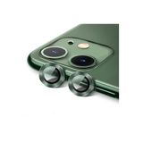 PSR aksesuar Metal Çerçeveli (yeşil) Kamera Koruma Lensi Iphone 12 Mini ile uyumlu