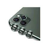 PSR aksesuar Metal Çerçeveli (yeşil) Kamera Koruma Lensi Iphone 12 Pro ile uyumlu
