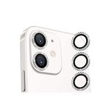 PSR aksesuar Mini Metal Ring 2'li Takım Diamond Lens Koruyucu Iphone 12 Mini ile uyumlu