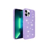 PSR aksesuar Mor Airbagli Parlak Tasarımlı Zore Snow Kılıf-Mor iPhone 13 Pro Max ile uyumlu