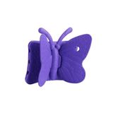 PSR aksesuar Mor Butterfly Standlı Tablet Kılıf-Mor iPad 2. Nesil ile uyumlu