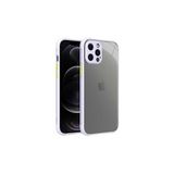 PSR aksesuar Mor Kaff Kılıf-Mor iPhone 12 Pro Max ile uyumlu