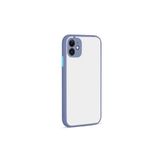 PSR aksesuar Mor Zore Hux Kılıf-Mor iPhone 12 Mini ile uyumlu