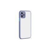 PSR aksesuar Mor Zore Hux Kılıf-Mor iPhone 12 Pro Max ile uyumlu