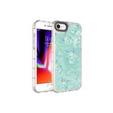 PSR aksesuar NO13 Kamera Korumalı Renkli Desenli Sert Silikon Zore Korn Kılıf-NO13 iPhone SE 2020 ile uyumlu