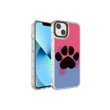 PSR aksesuar NO16 Kamera Korumalı Renkli Desenli Sert Silikon Zore Korn Kılıf-NO16 iPhone 14 Plus ile uyumlu