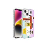 PSR aksesuar NO2 Airbag Kenarlı Renkli Desenli Silikon Zore Elegans Kılıf-NO2 iPhone 13 ile uyumlu