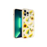 PSR aksesuar NO2 Kamera Korumalı Desenli Sert Silikon Zore Epoksi Kılıf-NO2 iPhone 13 Pro ile uyumlu