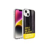 PSR aksesuar NO3 Airbag Kenarlı Renkli Desenli Silikon Zore Elegans Kılıf-NO3 iPhone 14 Plus ile uyumlu