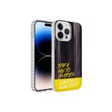 PSR aksesuar NO3 Airbag Kenarlı Renkli Desenli Silikon Zore Elegans Kılıf-NO3 iPhone 14 Pro ile uyumlu