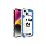 PSR aksesuar NO4 Airbag Kenarlı Renkli Desenli Silikon Zore Elegans Kılıf-NO4 iPhone 13 ile uyumlu