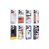 PSR aksesuar NO7 Airbag Kenarlı Renkli Desenli Silikon Zore Elegans Kılıf-NO7 iPhone 12 Pro Max ile uyumlu