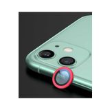 PSR aksesuar (p1063) Kırmızı Zore CL-07 Kamera Koruyucu-Kırmızı iPhone 12 Mini ile uyumlu