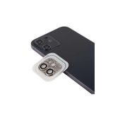 PSR aksesuar (p1214) Gümüş Zore CL-08 Kamera Koruyucu-Gümüş iPhone 12 Mini ile uyumlu