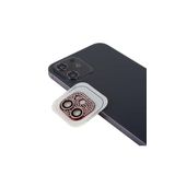 PSR aksesuar (p1217) Kırmızı Zore CL-08 Kamera Koruyucu-Kırmızı iPhone 12 Mini ile uyumlu