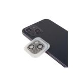 PSR aksesuar (p1234) Gümüş Zore CL-08 Kamera Koruyucu-Gümüş iPhone 13 ile uyumlu