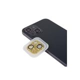PSR aksesuar (p1237) Gold Zore CL-08 Kamera Koruyucu-Gold iPhone 13 ile uyumlu