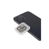PSR aksesuar (p1243) Gümüş Zore CL-08 Kamera Koruyucu-Gümüş iPhone 13 Mini ile uyumlu
