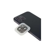 PSR aksesuar (p1247) Siyah Zore CL-08 Kamera Koruyucu-Siyah iPhone 13 Mini ile uyumlu
