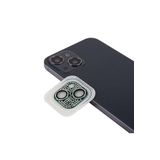 PSR aksesuar (p1248) Koyu Yeşil Zore CL-08 Kamera Koruyucu-Koyu Yeşil iPhone 13 Mini ile uyumlu