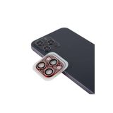 PSR aksesuar (p1259) Kırmızı CL-08 Kamera Koruyucu-Kırmızı iPhone 13 Pro Max ile uyumlu