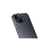 PSR aksesuar (p1586) Siyah CL-13 Kamera Koruyucu-Siyah iPhone 15 Plus ile uyumlu