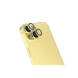 PSR aksesuar (p1588) Sarı Zore CL-13 Kamera Koruyucu-Sarı iPhone 15 Plus ile uyumlu