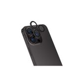 PSR aksesuar (p1593) Siyah Zore CL-13 Kamera Koruyucu-Siyah iPhone 15 Pro ile uyumlu