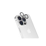 PSR aksesuar (p1613) Titanyum Zore CL-15 Parmak İzi Bırakmayan Anti-RefCNSive Kamera Koruyucu-Tita iPhone 15 Pro ile uyumlu