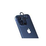PSR aksesuar (p1617) Midnight Zore CL-15 Parmak İzi Bırakmayan Anti-RefCNSive Kamera Koruyucu- iPhone 15 Pro Max ile uyumlu