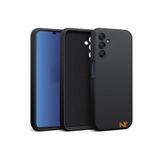 PSR aksesuar (p1748) Siyah Kamera Korumalı Kadife Iç Yüzeyli (ŞIK TASARIM) Silikon Kılıf Siyah Samsung Galaxy A04s ile uyumlu
