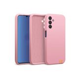 PSR aksesuar (p1750) Açık Pembe Kamera Korumalı Kadife Iç Yüzeyli (ŞIK TASARIM) Silikon Kılıf Açık Pembe Samsung Galaxy A04s ile uyumlu