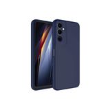 PSR aksesuar (p1898) Lacivert Kılıf Kamera Korumalı Lansman Kadife İç Yüzeyli (Şık Tasarım) Silikon Kapak Tecno Pova Neo 2 ile uyumlu