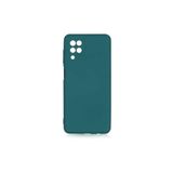 PSR aksesuar (p2119) Koyu Yeşil Kadife Iç Yüzeyli (ŞIK TASARIM) Silikon Kılıf Koyu Yeşil Samsung Galaxy A12/m12 ile uyumlu