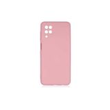 PSR aksesuar (p2120) Açık Pembe Kadife Iç Yüzeyli (ŞIK TASARIM) Silikon Kılıf Açık Pembe Samsung Galaxy A12/m12 ile uyumlu