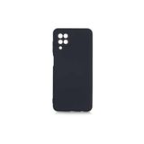 PSR aksesuar (p2123) Siyah Kadife Iç Yüzeyli (ŞIK TASARIM) Silikon Kılıf Siyah Samsung Galaxy A12/m12 ile uyumlu