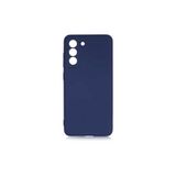 PSR aksesuar (p2128) Lacivert Kadife Iç Yüzeyli (ŞIK TASARIM) Silikon Kılıf Lacivert Samsung Galaxy S21 Fe ile uyumlu