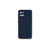 PSR aksesuar (p2166) Siyah Kadife Iç Yüzeyli (ŞIK TASARIM) Silikon Kılıf Siyah Samsung Galaxy Note 10 Lite ile uyumlu