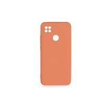PSR aksesuar (p2200) Turuncu Kamera Korumalı Kadife Iç Yüzeyli (ŞIK TASARIM) Silikon Kılıf Turuncu Xiaomi Redmi 9c ile uyumlu
