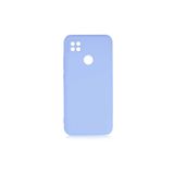 PSR aksesuar (p2201) Lila Kamera Korumalı Kadife Iç Yüzeyli (ŞIK TASARIM) Silikon Kılıf Lila Xiaomi Redmi 9c ile uyumlu