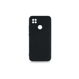 PSR aksesuar (p2204) Siyah Kamera Korumalı Kadife Iç Yüzeyli (ŞIK TASARIM) Silikon Kılıf Siyah Xiaomi Redmi 9c ile uyumlu