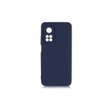 PSR aksesuar (p2207) Lacivert 5g Kamera Korumalı Kadife Iç Yüzeyli (ŞIK TASARIM) Silikon Kılıf Lacivert Xiaomi Mi 10t Pro ile uyumlu