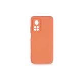 PSR aksesuar (p2210) Turuncu 5g Kamera Korumalı Kadife Iç Yüzeyli (ŞIK TASARIM) Silikon Kılıf Turuncu Xiaomi Mi 10t Pro ile uyumlu