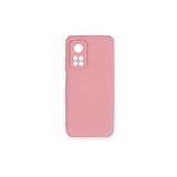 PSR aksesuar (p2212) Açık Pembe 5g Kamera Korumalı Kadife Iç Yüzeyli (ŞIK TASARIM) Silikon Kılıf Açık Pembe Xiaomi Mi 10t Pro ile uyumlu