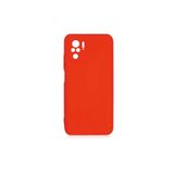 PSR aksesuar (p2220) Koyu Pembe Kamera Korumalı Kadife Iç Yüzeyli (ŞIK TASARIM) Silikon Kılıf Xiaomi Redmi Note 10s ile uyumlu