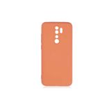 PSR aksesuar (p2230) Turuncu Kadife Iç Yüzeyli (ŞIK TASARIM) Silikon Kılıf Turuncu Xiaomi Redmi Note 8 Pro ile uyumlu